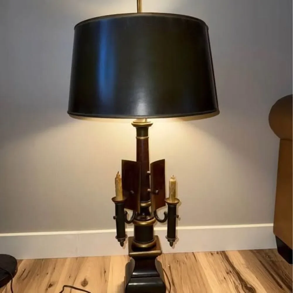 Frederick Cooper Table Lamp Adjustable Candlesticks